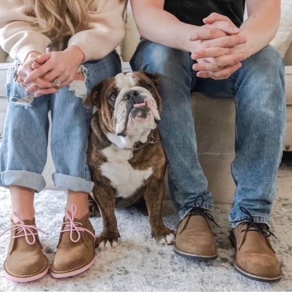 VELDSKOEN WOMEN'S HERITAGE PINK SOLE SUEDE LEATHER HANDCRAFTED BOOT SIZE 9 - Picture 5 of 8